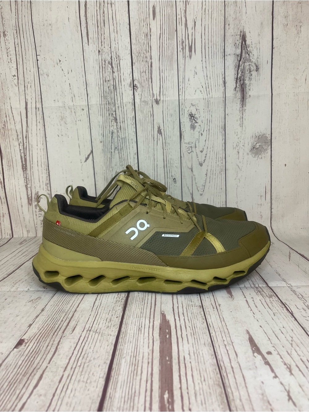 On Cloud Horizon Shoes Men's Size 13 Olive/Thorn Green Sneakers